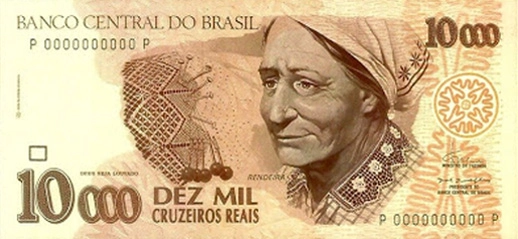 10000 Cruzeiros Reais