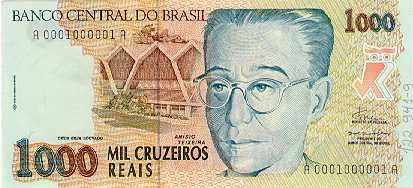 1000 Cruzeiros Reais