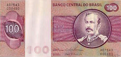 100 Cruzeiros
